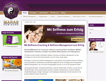 Tablet Screenshot of maras-seminare.de